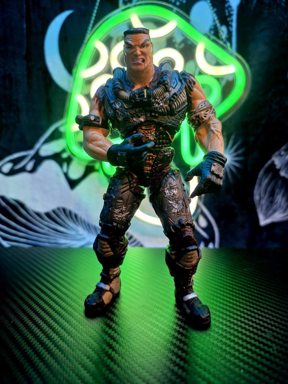 Resaurus Quake II Series 1 Marine Major 6" 1998